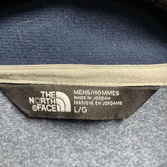 The North Face Blue Full Zip Soft Shell Jacket Size Large - Picture 5 of 7
